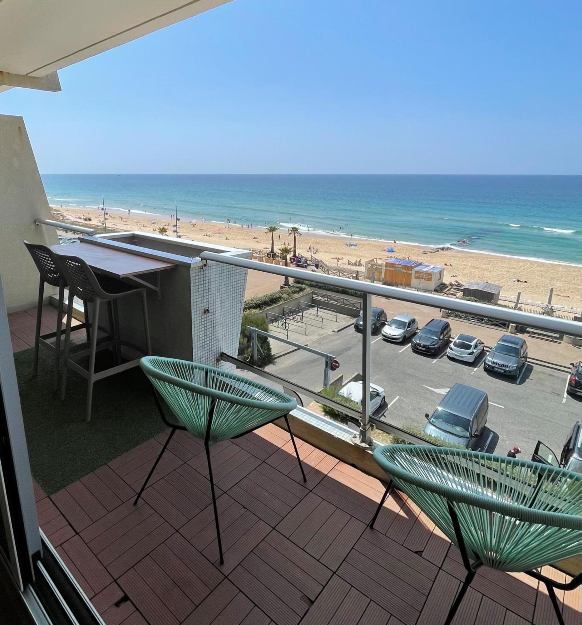Studio Vue Imprenable Sur Ocean Lacanau Esterno foto